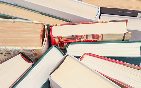 Image of hardbound books used for representational purposes only.