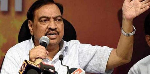 Senior BJP leader Eknath Khadse (File | PTI)