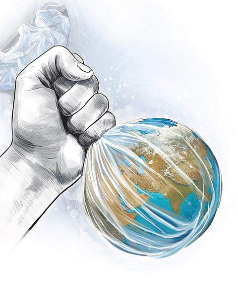 The Forest department had announced a ban on single-use plastic inside protected areas with effect from April 1. 