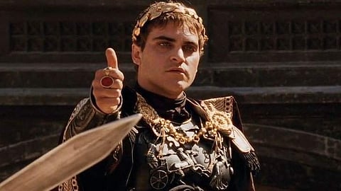 Gladiator (2000): The Roman epic drama sheds light on General Maximus played by Russel Crow. But not many know that Commodus, who was made co-emperor by his father Marcus, was portrayed by Joaquin Phoenix. ( Photo | IMDB )