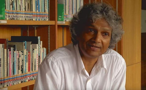 Man Booker Prize shortlisted Sri Lankan author Romesh Gunesekera. (YouTube grab)