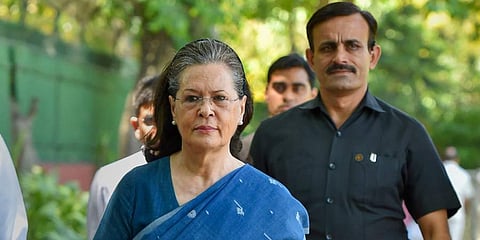 Interim Congress president Sonia Gandhi (Photo | PTI)