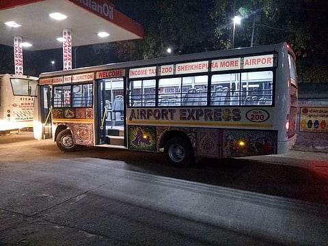 'Airport Express' - special bus service launched by Bihar government for Chhath festival. (Photo| EPS)