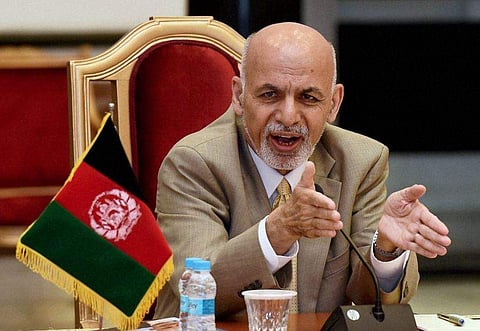 Afghan president Ashraf Ghani (Photo | AP)