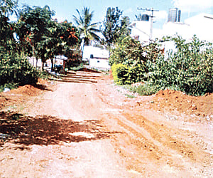 Mud roads for illustration purpose  | EXPRESS PHOTO