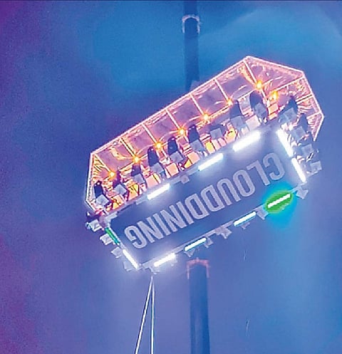 Dine in the clouds