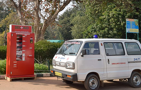 File image of an ambulance used for representational purpose only.