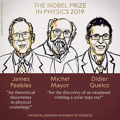 The laureates will receive them at a ceremony in Stockholm on December 10.