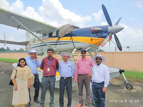 Seabird Seaplane, which launched its services to Lakshadweep in 2015, had fallen into bad times, defaulting on the loans from the Federal Bank.  (Photo | Special arrangement)