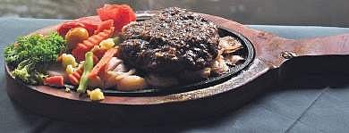 A sizzling treat