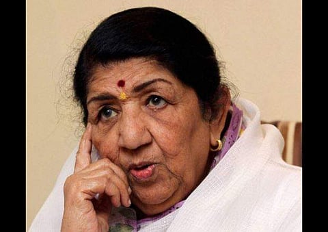 Asia's Nightingale Lata Mangeshkar (File | PTI)