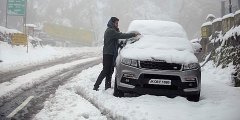 The highway remained closed for three days last week due to snowfall and landslides triggered by heavy rains. (File Photo | PTI)