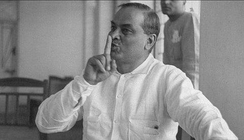 Former West Bengal chief minister Bidhan Chandra Roy.  