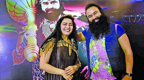 Honeypreet Insan claims to be the adopted daughter of the jailed Dera Sacha Sauda chief. (Photo | PTI)