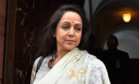 Actress and Lok Sabha MP Hema Malini (File Photo | PTI)