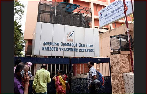 Bharat Sanchar Nigam Ltd. (Photo | R Satish Babu)