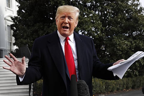 US President Donald Trump (Photo | AP)