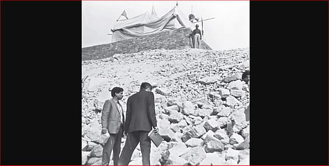 The Ram Janmabhoomi site
