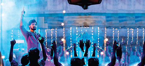 A still from Arav-starrer 'Market Raja MBBS'.