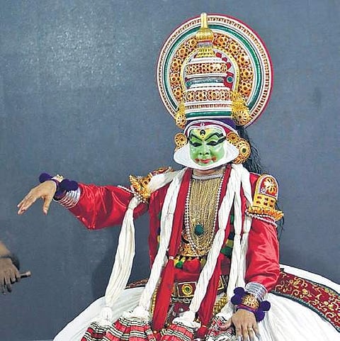 C G Narayana Namboothiri performing ‘Rama Prabhavam’ | Arun Angela