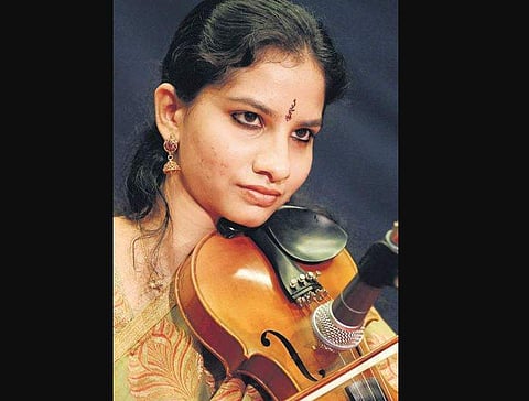 Violinist Shreya Devnath 