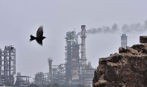 Residents of Thiruvottiyur and neighbouring areas  inhale toxic air emitted from industries everyday