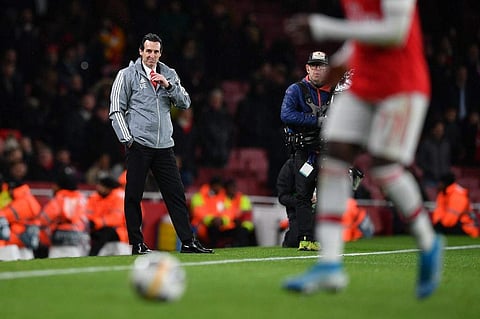 Unai Emery.(Photo | AFP)