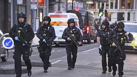 Officers were called to Golders Green, a London neighborhood with a large Jewish population, after receiving reports of a fire.