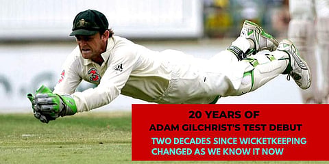 'Gilly changed the role of the wicketkeeper-batsman. But the way he revolutionised the role, you had to become an allrounder and contribute more with the bat.' (Photo | AFP)
