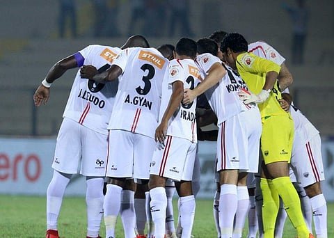 NorthEast United FC. (Photo | Twitter/@IndSuperLeague)
