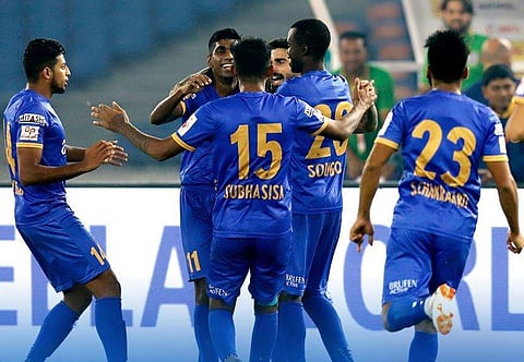 Mumbai City FC. (Photo | Twitter/MumbabiCityFC)