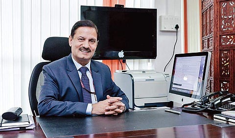 Alkesh Kumar Sharma, who recently took charge as principal secretary, industries, Kochi-Bengaluru Industrial Corridor |  Express