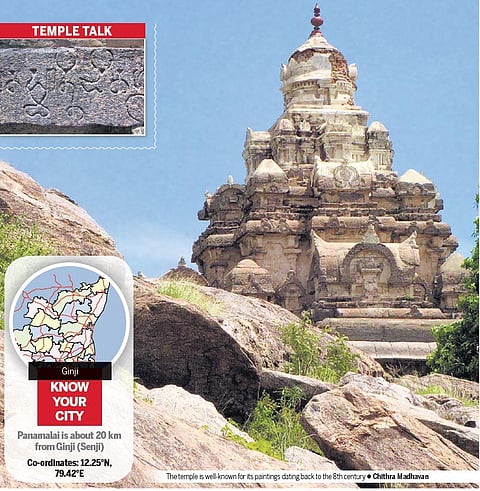The temple is well-known for its paintings dating back to the 8th century  Chithra Madhavan