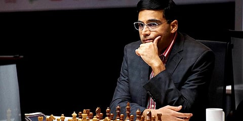 Indian Chess Grand Master Viswanathan Anand 