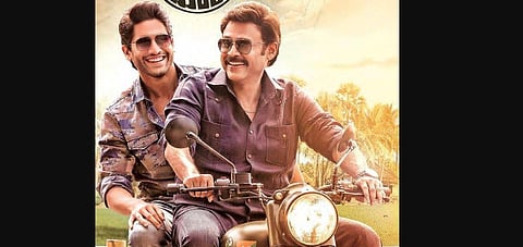 'Venky Mama' poster