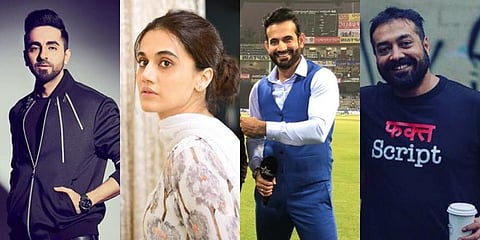 Celebrities condemns the violence against college students by the Delhi Police. (Photo | Twitter)