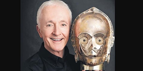 Anthony Daniels,  who plays the droid C-3PO in Star Wars. (Photo | EPS)