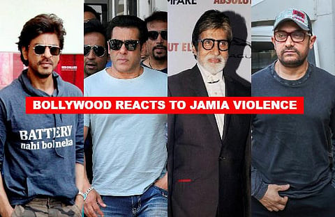 Bollywood celebrities continued to extend support to students of Delhi's Jamia University all through Tuesday even as many of them lashed out at the government over rising anti-CAA tension. (Photo | PTI)
