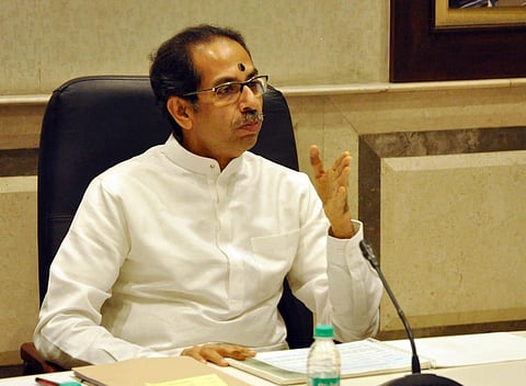 Shiv Sena chief and Maharashtra CM Uddhav Thackeray (Photo| Twitter/ @OfficeofUT)