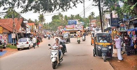 A scene from Vattiyoorkavu junction