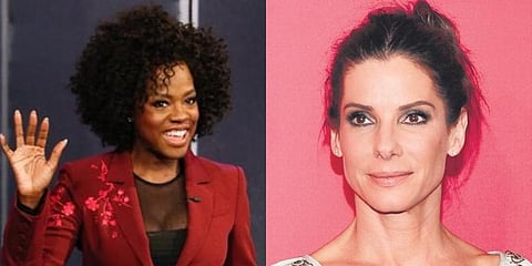 Viola Davis and Sandra Bullock. (Photo | Twitte/EPS)