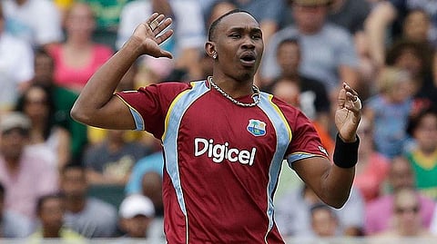 West Indies all-rounder Dwayne Bravo. (File | AP)