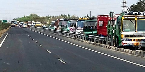 Chennai-Trichy national highway (Photo | EPS)