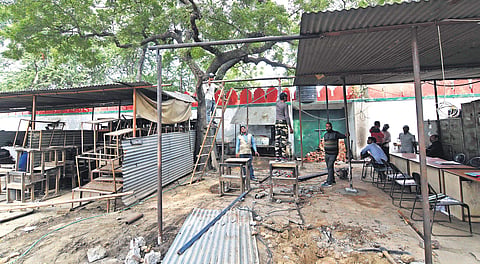 The school has set  its hopes on the govt for better days. (Photo | EPS)