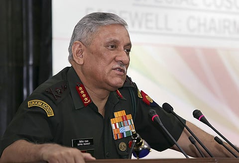 Army Chief General Bipin Rawat. (File| PTI)