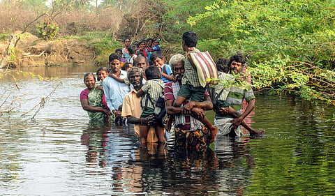 This village is home to 40 families and 150 people. (Photo |EPS)