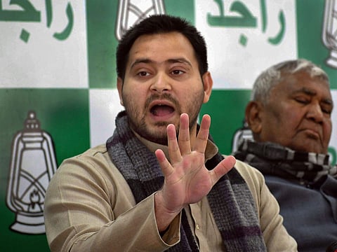 RJD leader Tejaswi Yadav (File | PTI)