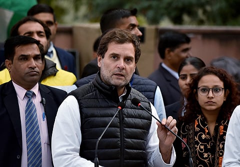 Congress leader Rahul Gandhi (File Photo| ANI)