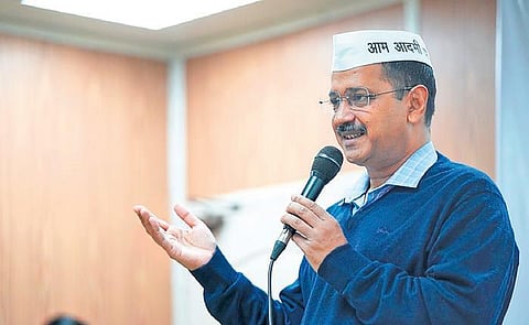 Aam Aadmi Party chief Arvind Kejriwal. (Photo | Twitter)