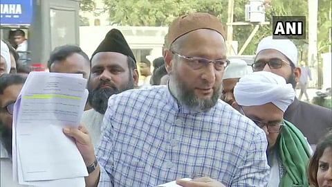 AIMIM chief Asaduddin Owaisi (Photo| ANI)